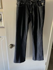 Jeans Anisette nero vita bassa