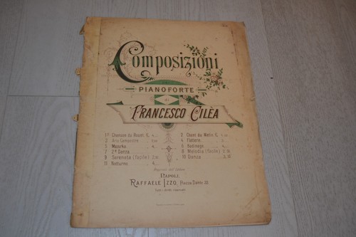 Francesco cilea chanson de - chanson,
