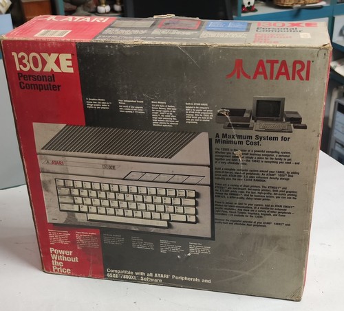 Console atari 130 con - console, xe