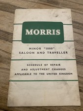 Morris Minor 1000 Saloon and