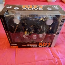 2002 McFarlane KISS ALIVE edizione limitata cofanetto figure palco ACE GENE SIGILLATO