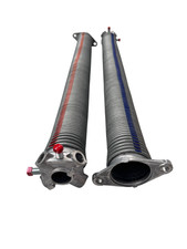 Molle di torsione porta sezionale 1 coppia li/re 4,5 - 7,5 mm Novoferm acciaio standard setaccio