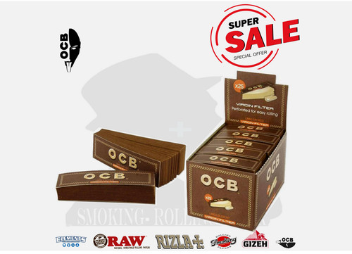 Ocb filtri carta unbleached - in,