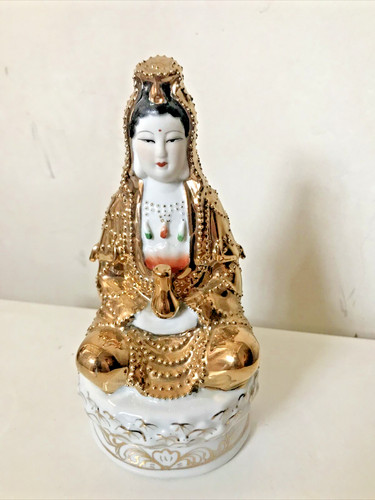 Statua porcellana budda - statua, in