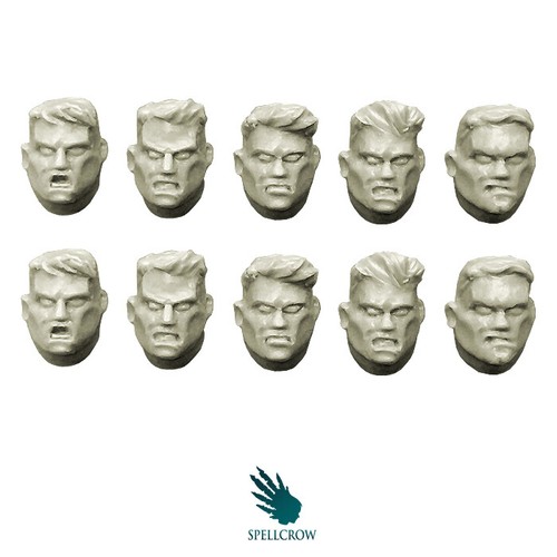 Humans scout heads - scout,