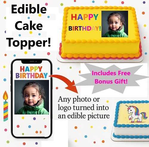 Cake topper commestibile