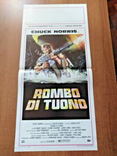 Locandina rombo tuono - locandina, di