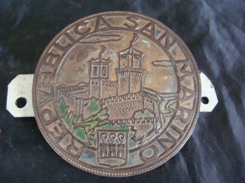 Placca san marino per - per, vespa