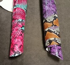 2 PEZZI VERA PELLE DI OVINO