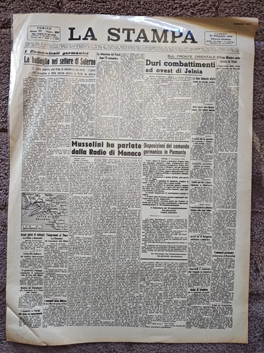 Giornale settembre 1943 - settembre,
