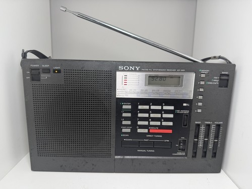 Sony icf 2001 - icf-2001, fm/am/sw/ssb/cw