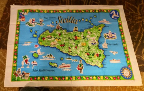 Asciugamano tè sicilia - da,