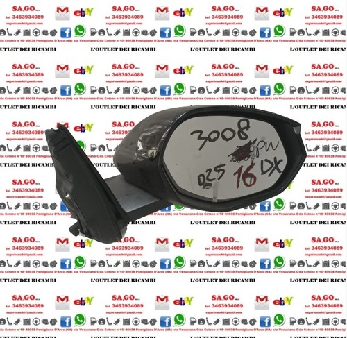 Specchietto elettrico destro - specchietto,