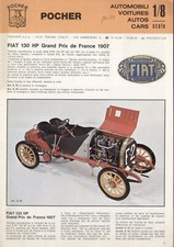catalogo POCHER RIVAROSSI  1973 Autos Scale 1-8 FIAT 130  ecc IT F E D   aa