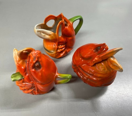 Antico set pezzi porcellana - set,