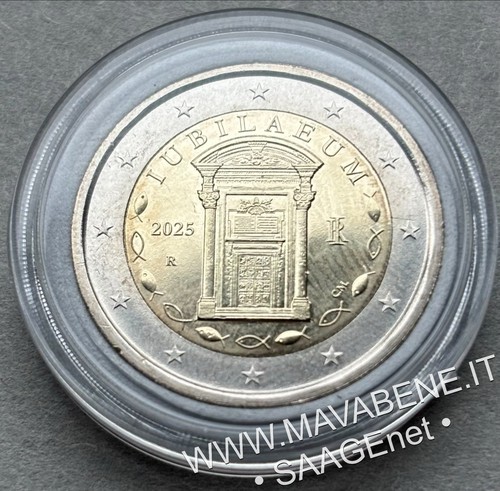 Italia 2025 giubileo - 2025, moneta