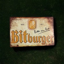 Insegna Latta Birra Bitburger