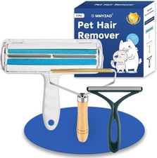 Togli Peli Animali,Levapelucchi Manuale,3 Pezzi Spazzola per Gatti Cani,Leva IT