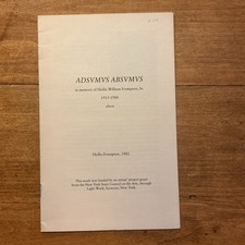 ADSVMVS ABSVMVS in Memory Of