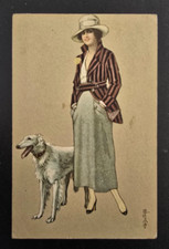 Cartolina Viaggiata Donna con