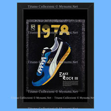 Anni ' 00  * Pubblicità Originale "Puma, Scarpa Easy Rider III, 1978" Cornice