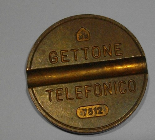 Gettone telefonico sip 7812 - sip,