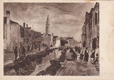 * BURANO - Rio della Giudecca (M.Vellani Marchi) XX Biennale d'Arte Venezia 1936