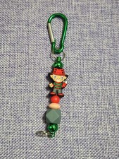 Handmade Beaded Green Cartoon