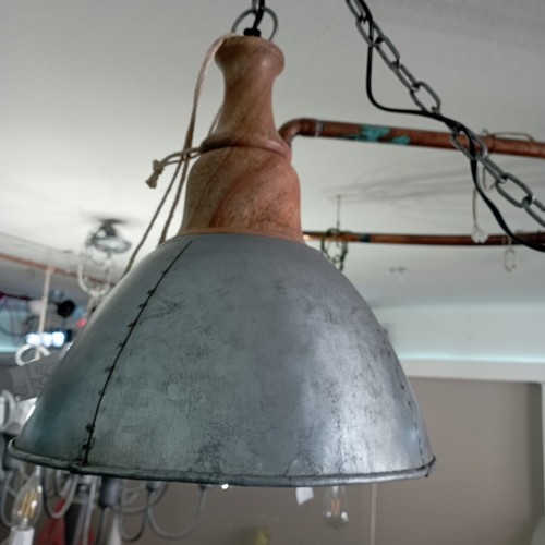 Lampadario stile industriale - lampadario,