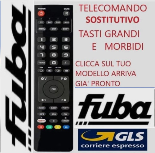 Telecomando universale fuba - universale,