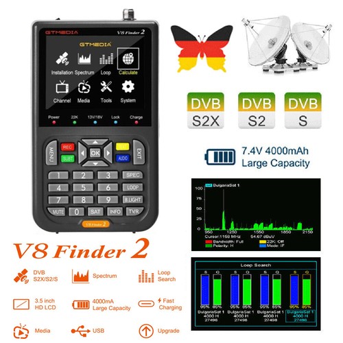 Misuratore satellitare lcd - satellitare,