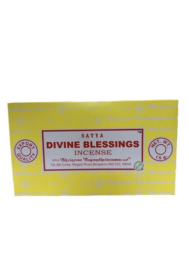 Divine blessing encens satya - -,
