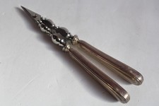 L68-ROMPI CHELE-ARGENTO 800 STILE INGLESE-PINZA FORBICE CROSTAO PESCE  RICETTA