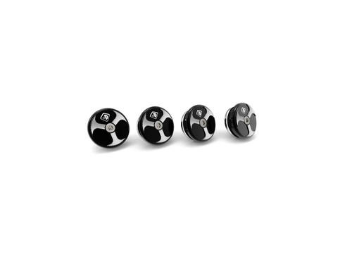 Kit tappi telaio nero - tappi,