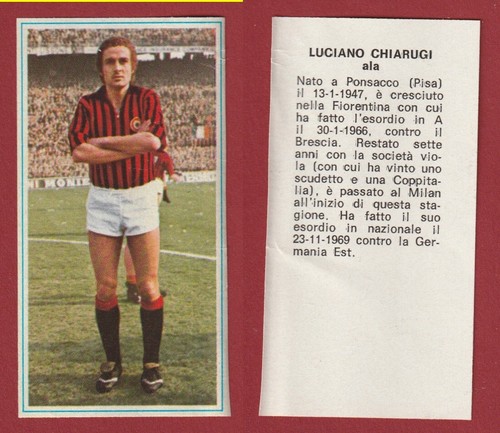 Figurina calciatori edizioni - figurina,