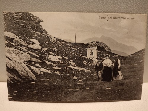 Cartolina inizio 900 - passo, del