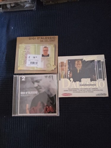 Gigi alessio 3 cd - d'alessio,