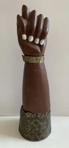 Grande pugno vintage legno - vintage, in