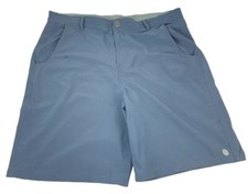 Free Fly Shorts Mens 38 Blue Tradewind Chino Stretch Athleisure UPF 50 Casual