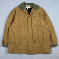 Giacca da caccia vera vintage anni 50 LL Bean foderata con scritta USA mai indossata Freeport