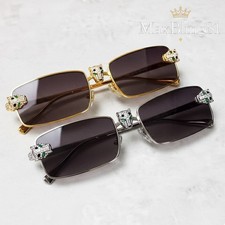 Unisex Leopard CZ Luxury