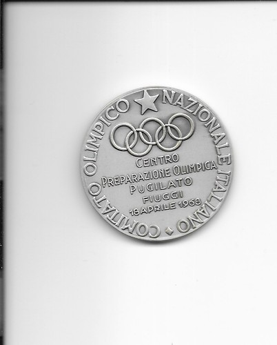 Medaglia preparazione olimpica