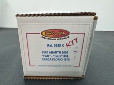 DVA Doleremo 0298 FIAT ABARTH 2000 PAM TARGA FLORIO 1970 1/43 KIT metallo