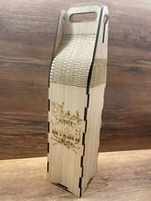 Porta Bottiglia Vino in Legno