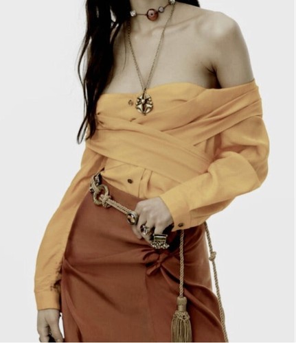 Camicia zara arancione - camicia,