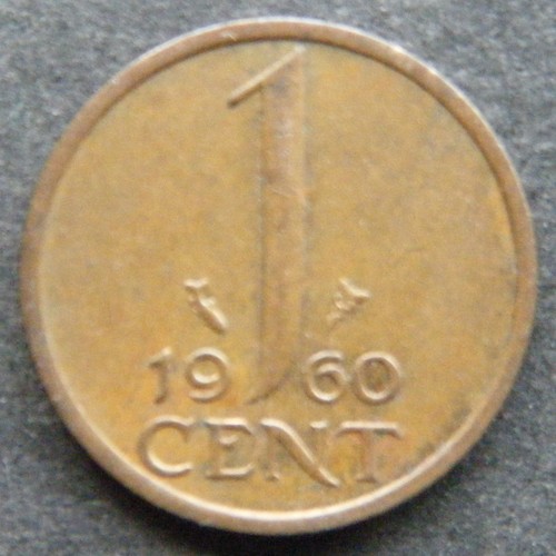 Olanda centesimo 1960 - 1, 1960,