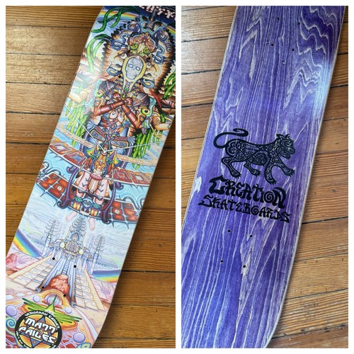 Creation skateboard deck - creation, matt