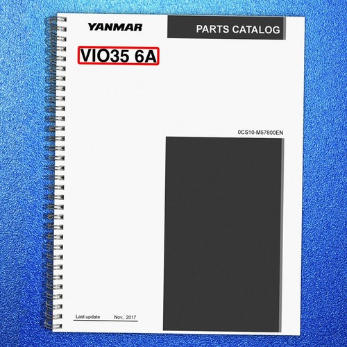 Yanmar vio35 excavator - vio35-6a,