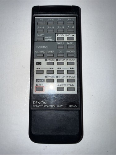 Telecomando denon 104 - telecomando, oem