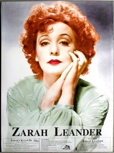 Zarah leander 1997 plakat - leander,